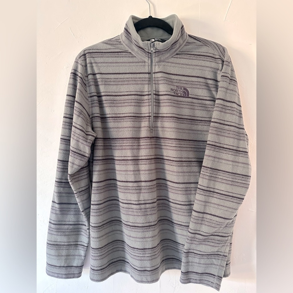Men’s M North Face Pullover Fleece 1/4 zip